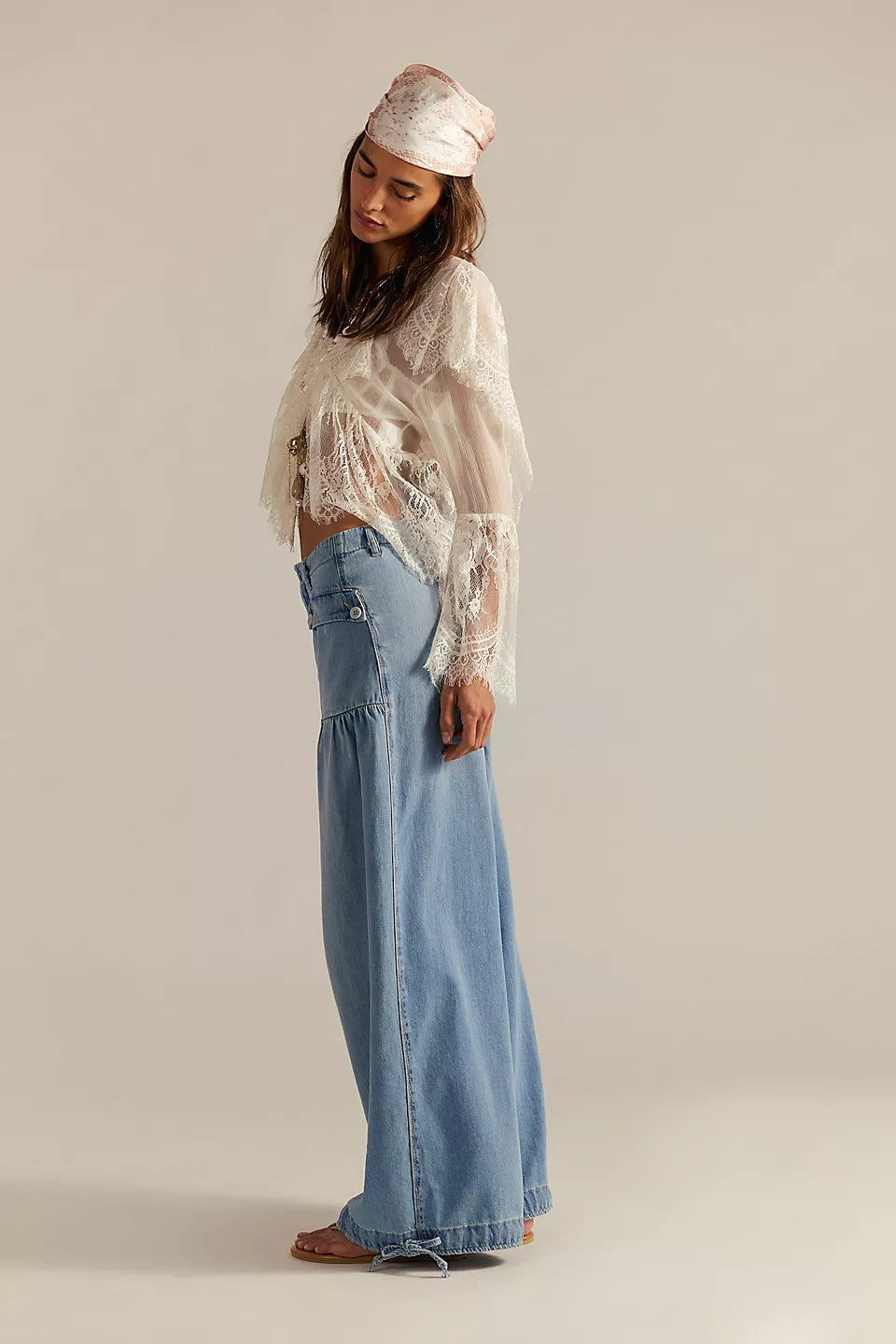 Lotus Barrel Jeans – Bijou Blue