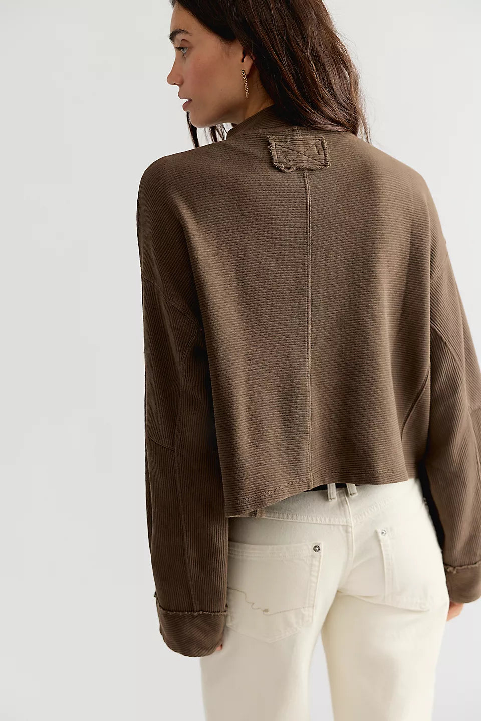 Celeste Quarter Zip - Teak