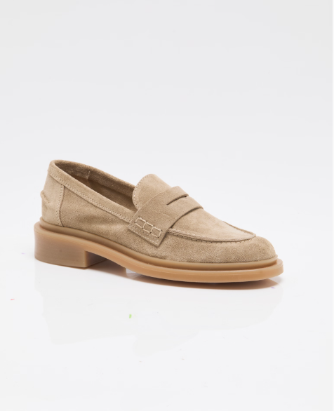 Lana Loafer - Taupe Suede