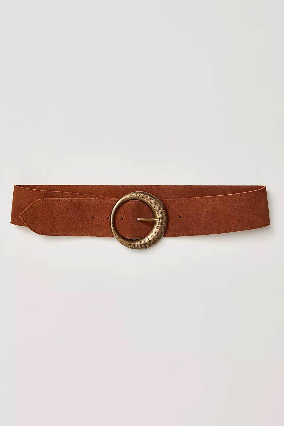 Luna Suede Hip Belt Cognac