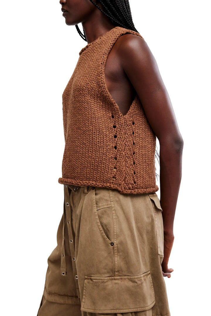 Opal Knit Tank Emperador