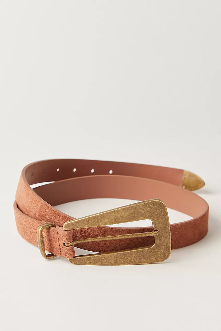Patcha Suede Belt Cognac