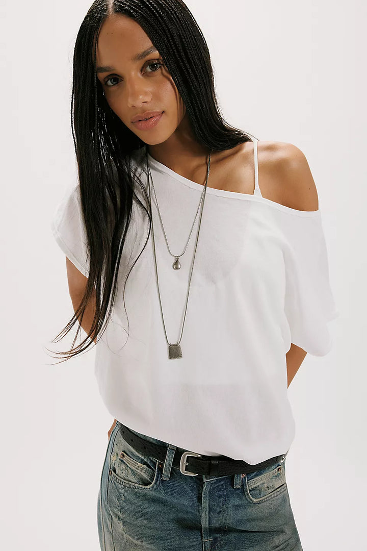 Peggy Tee Clean Ivory