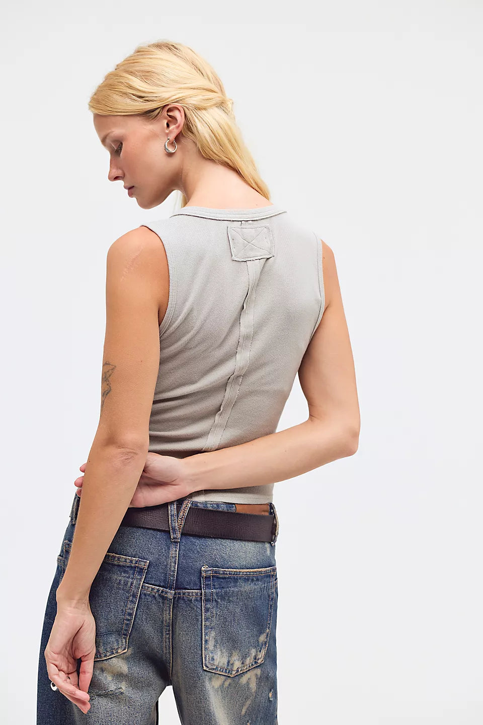 Jamie Henley Tank Quiet Grey