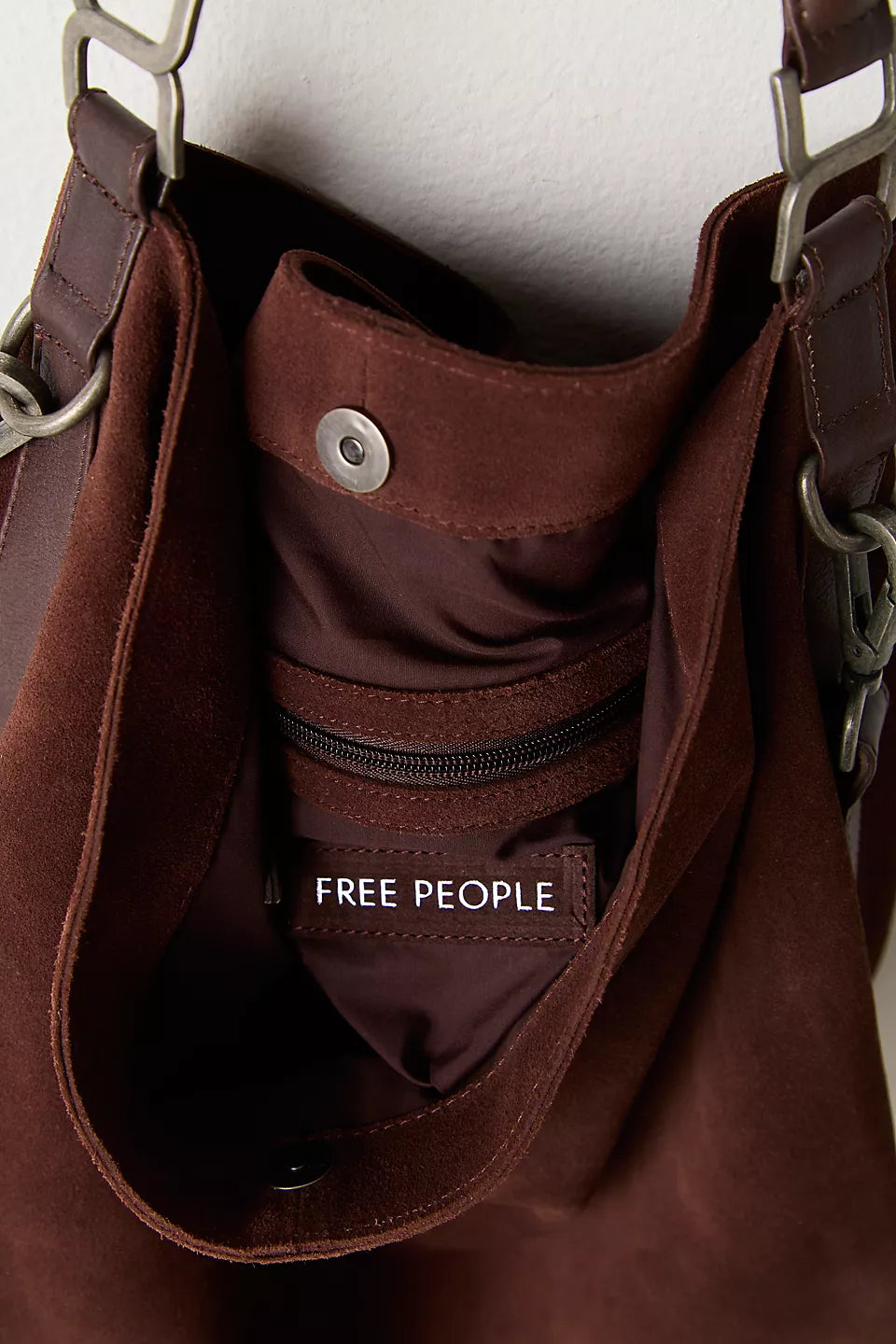 Suzie Suede Slouchy Tote Bag