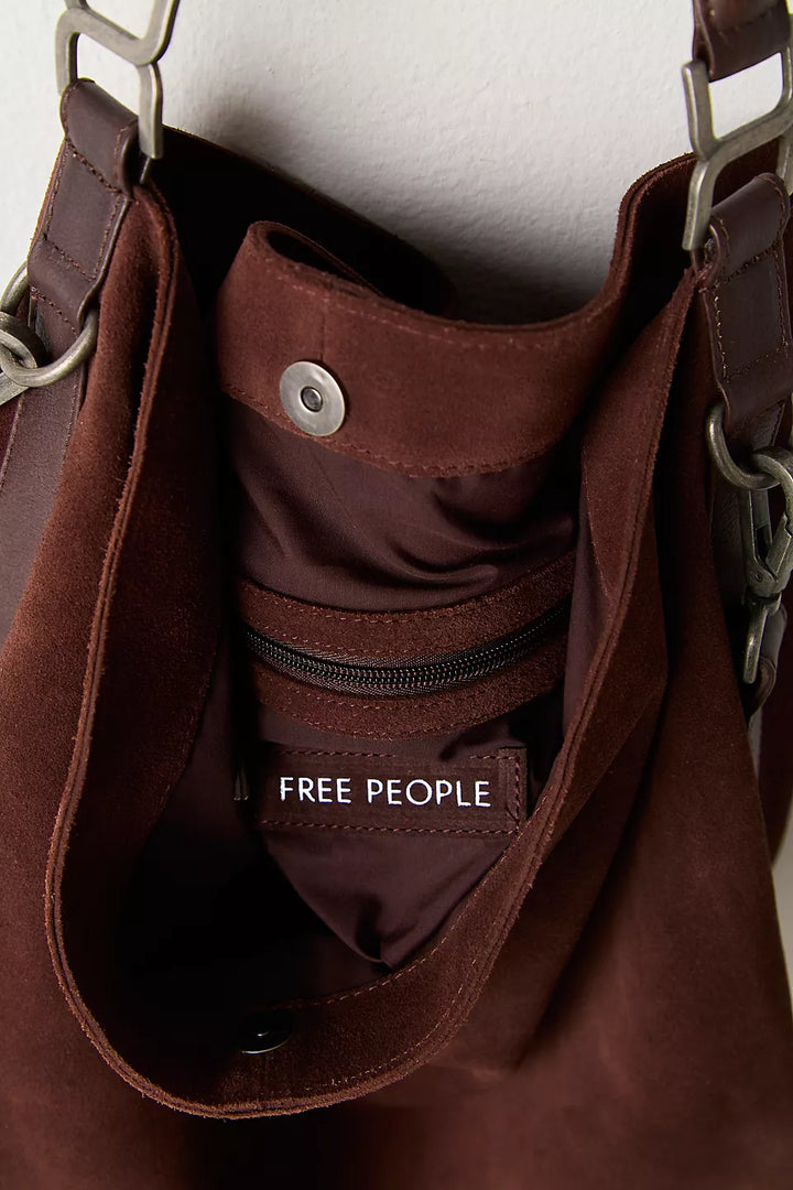 Suzie Suede Slouchy Tote Bag