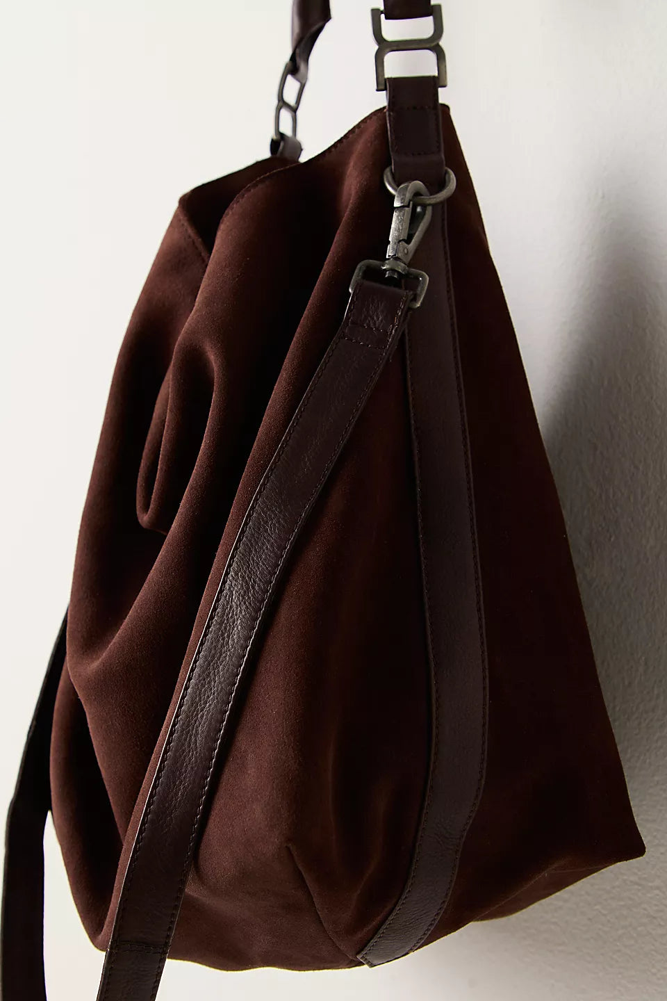 Suzie Suede Slouchy Tote Bag