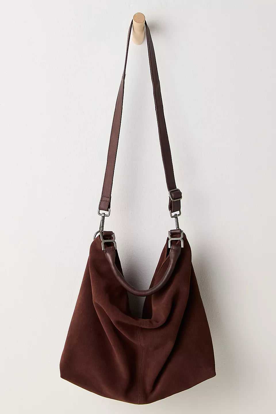 Suzie Suede Slouchy Tote Bag
