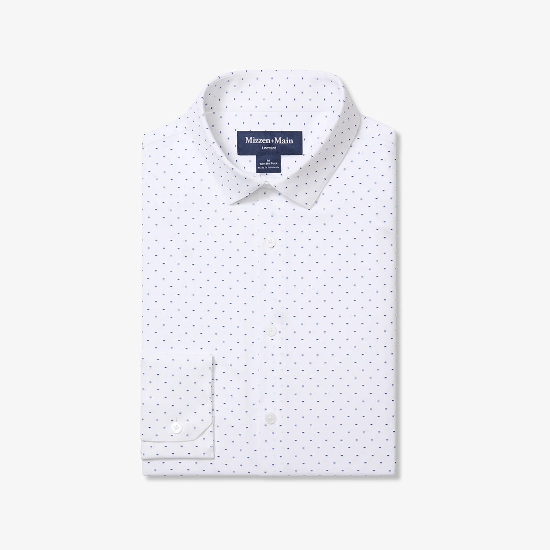 Mizzen+Main Leeward - Navy Stacked Geo