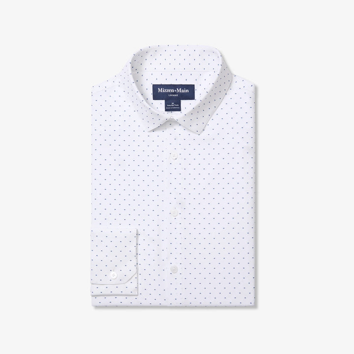 Mizzen+Main Leeward - Navy Stacked Geo