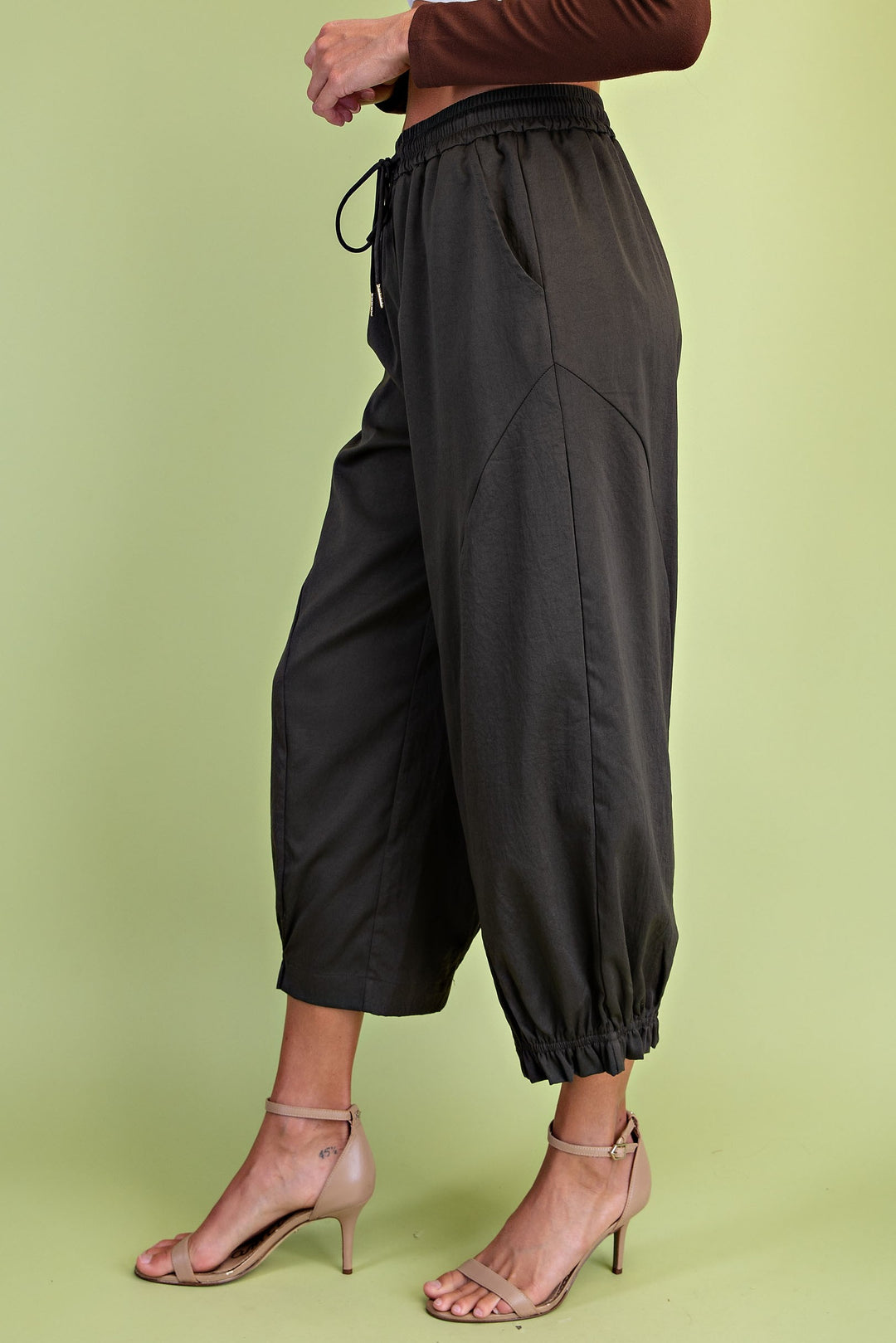 Balloon Pants - Dark Olive