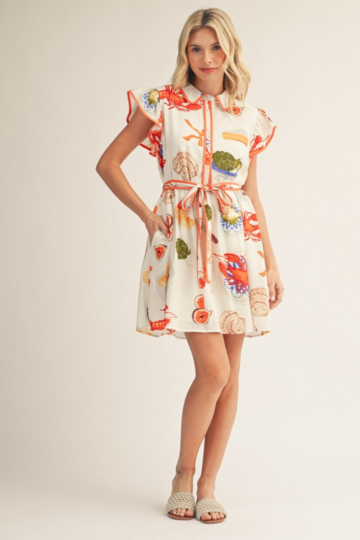 Summer Fun Belted Mini Dress