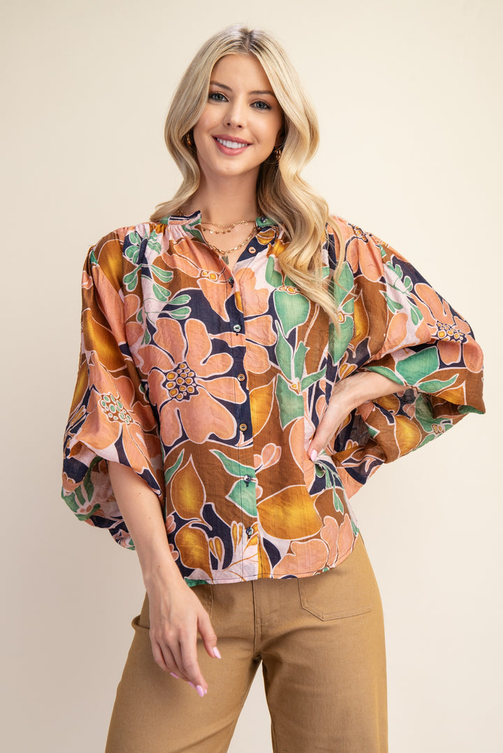 Terra Nova Top Navy