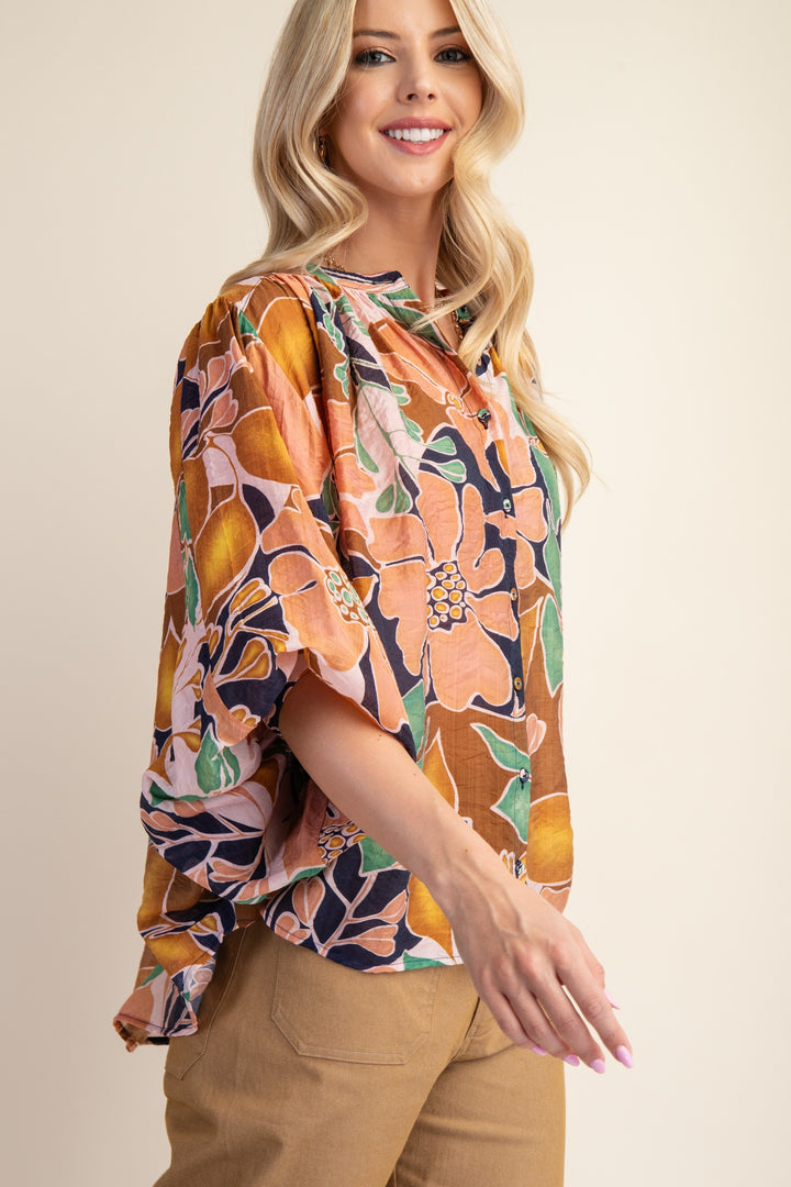 Terra Nova Top Navy