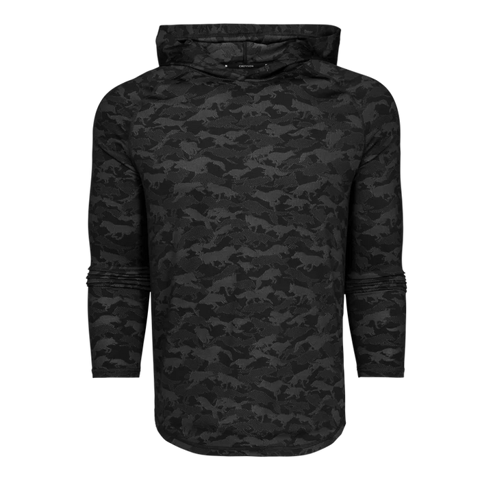Kennebec Wolfpack Camo Hoodie Shepherd Black