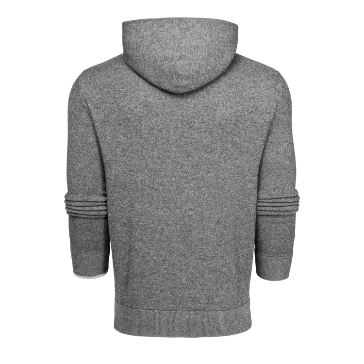 Koko Cashmere Hoodie - Smoke Heather Grey
