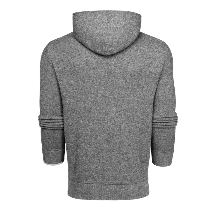 Koko Cashmere Hoodie - Smoke Heather Grey