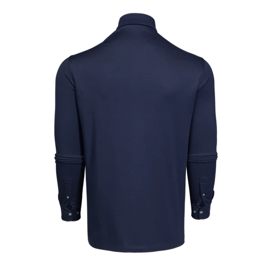 Omaha L/S Polo - Maltese Blue
