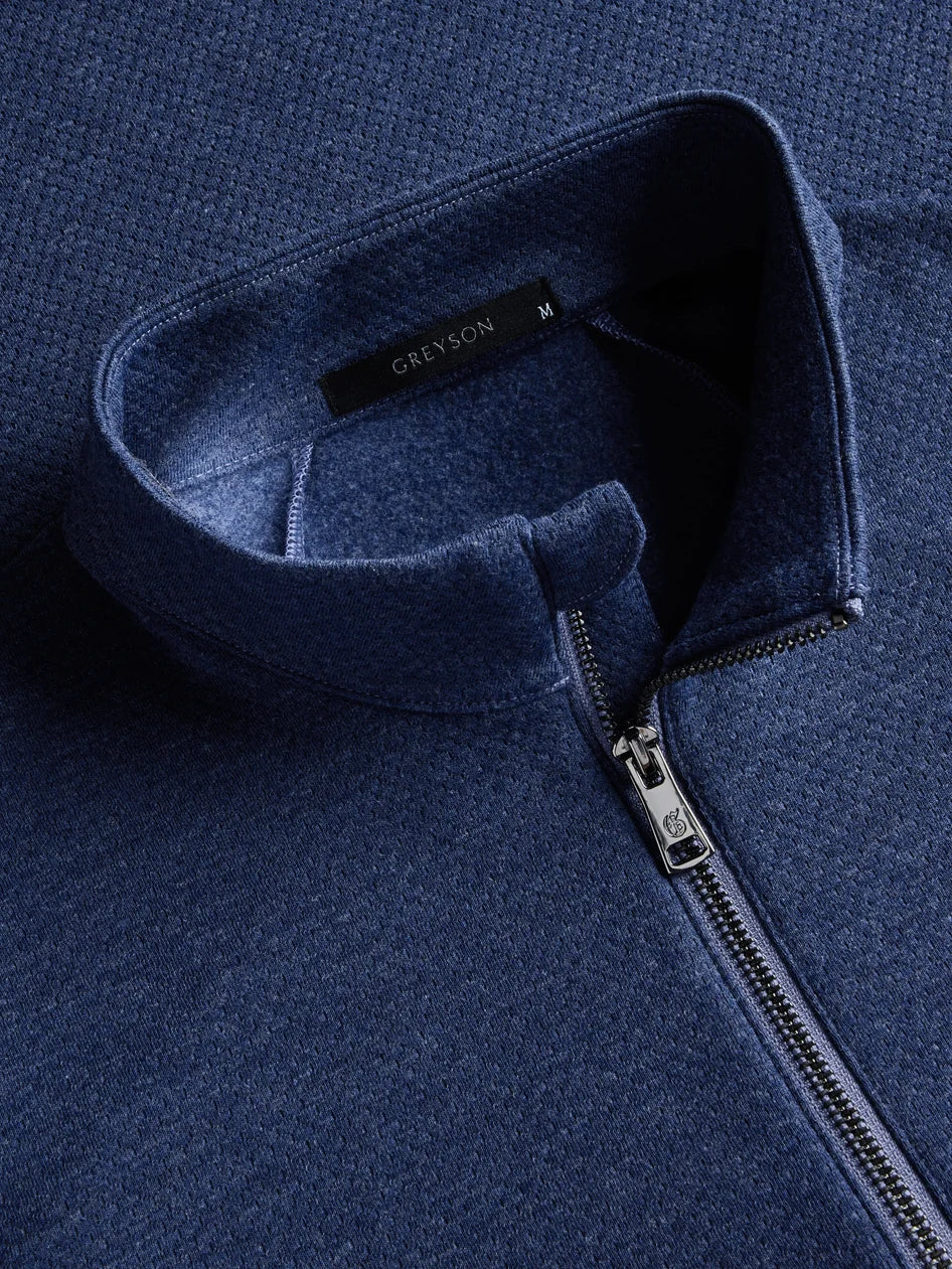 Troy 1/4 Zip - Midnight Falcon