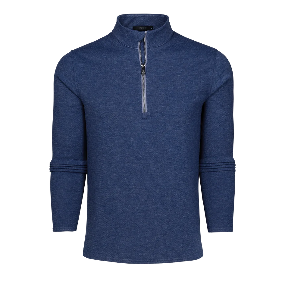 Troy 1/4 Zip - Midnight Falcon