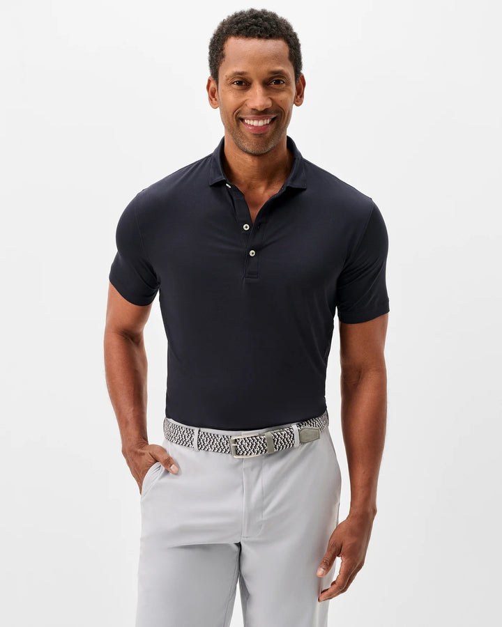 Johnnie-O Huron Polo Black