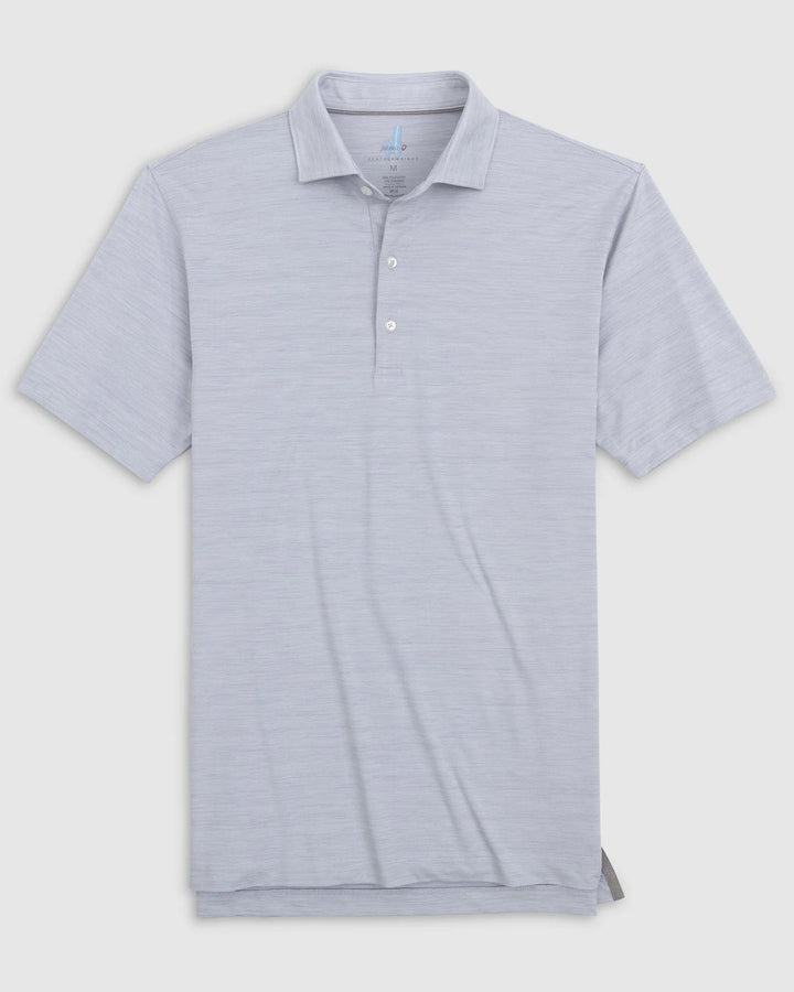 Johnnie-O Huron Polo Light Gray