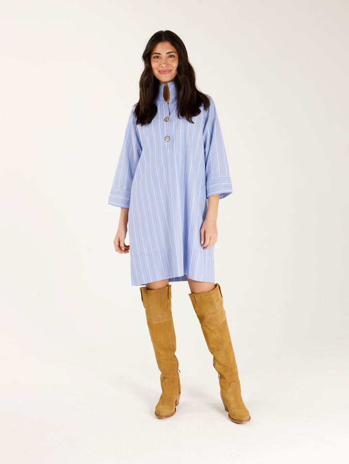 Arden Dress - Varsity Stripe