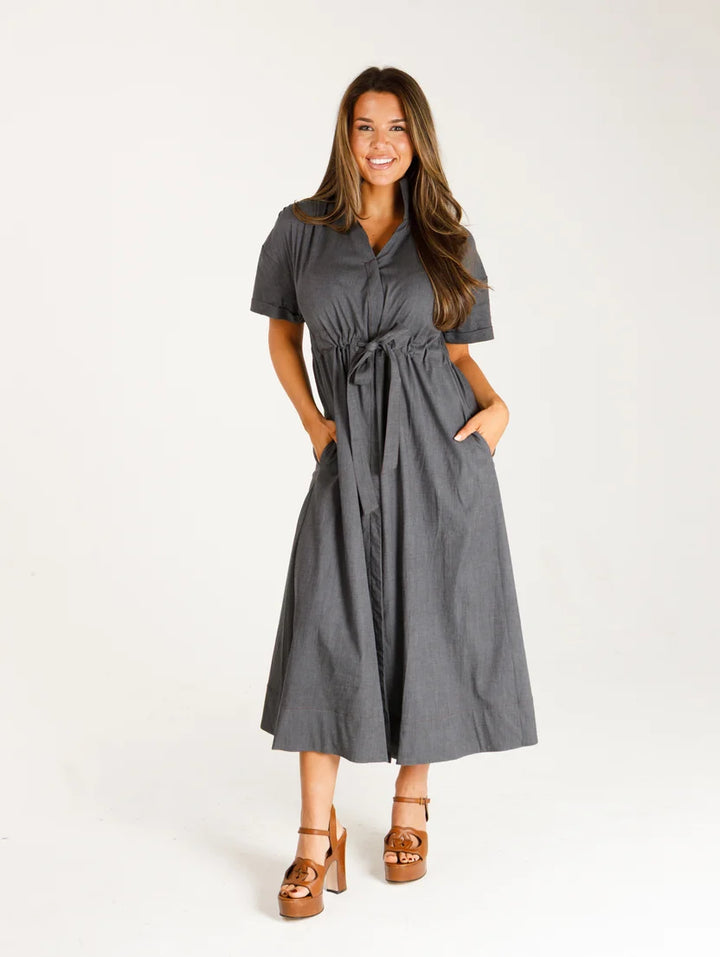 Bria - Black Washed Denim