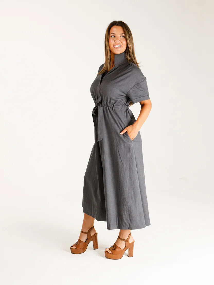 Bria - Black Washed Denim