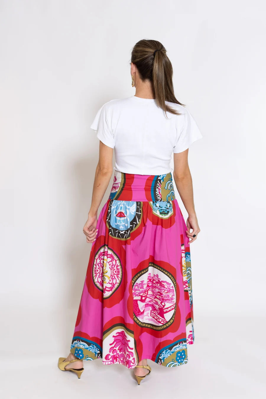 Gallery Sadie Drop Waist Maxi Skirt