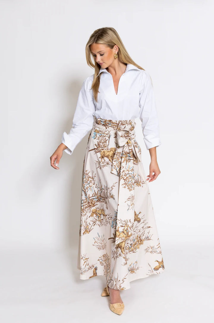 Maple Field &amp; Feather Brady Wrap Maxi Skirt