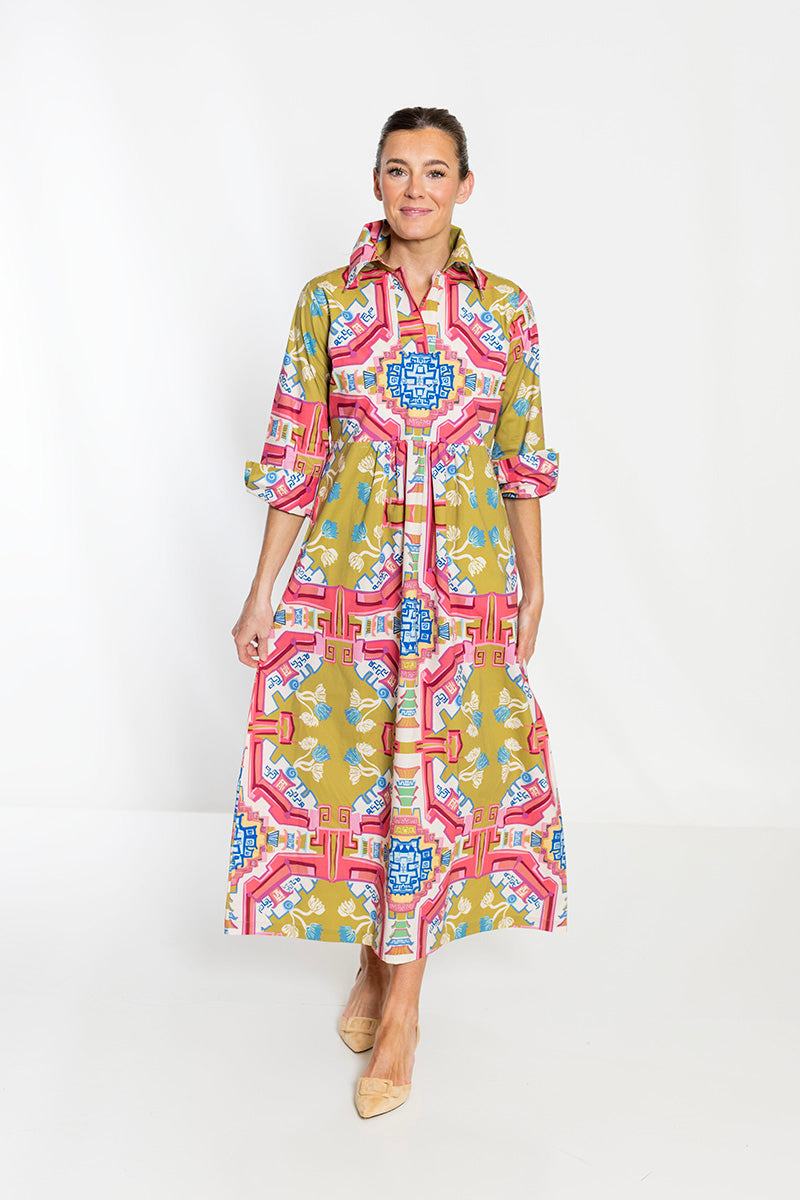 Blythe Empire Dress Long in Surcie