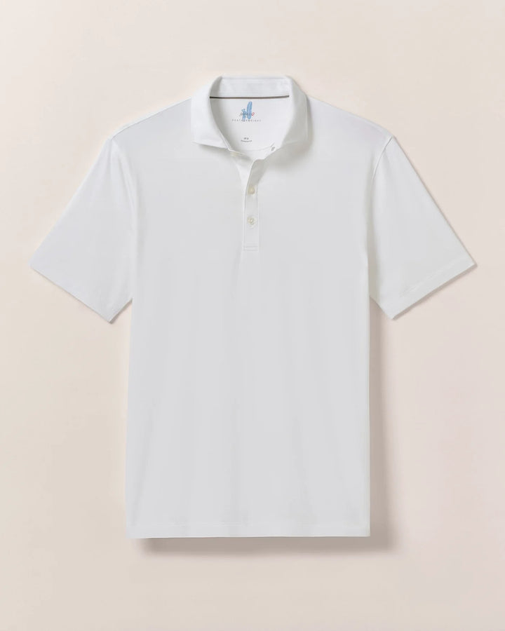 Johnnie-O Huron Polo White
