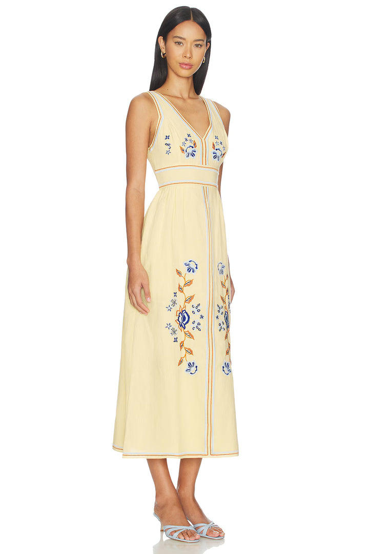 Jessamyn Ankle Dress Impala