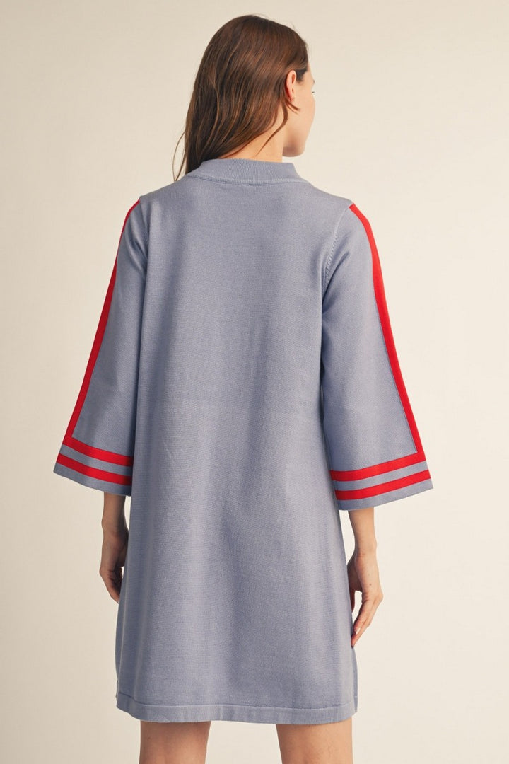 Color Block Sweater Dress
