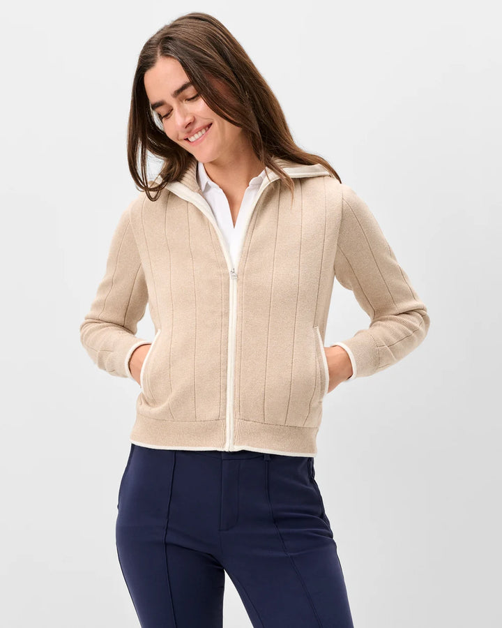 Ada Sweater Jacket – Oatmeal