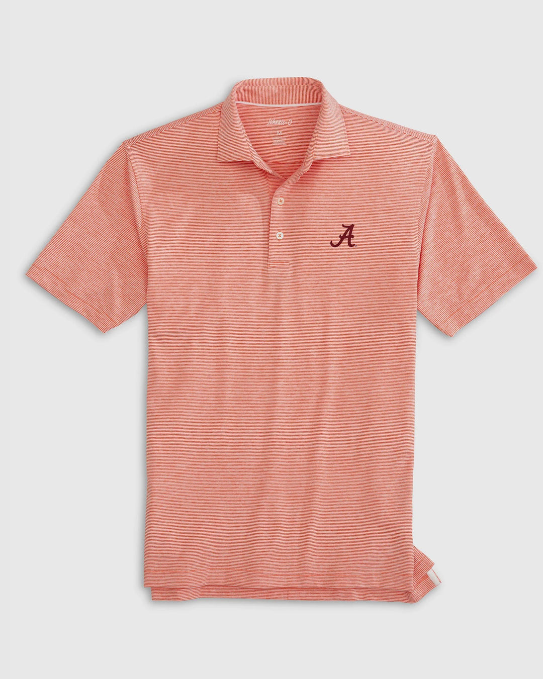 Alabama Johnnie-O Lyndonn Polo – Standard Logo in Crimson