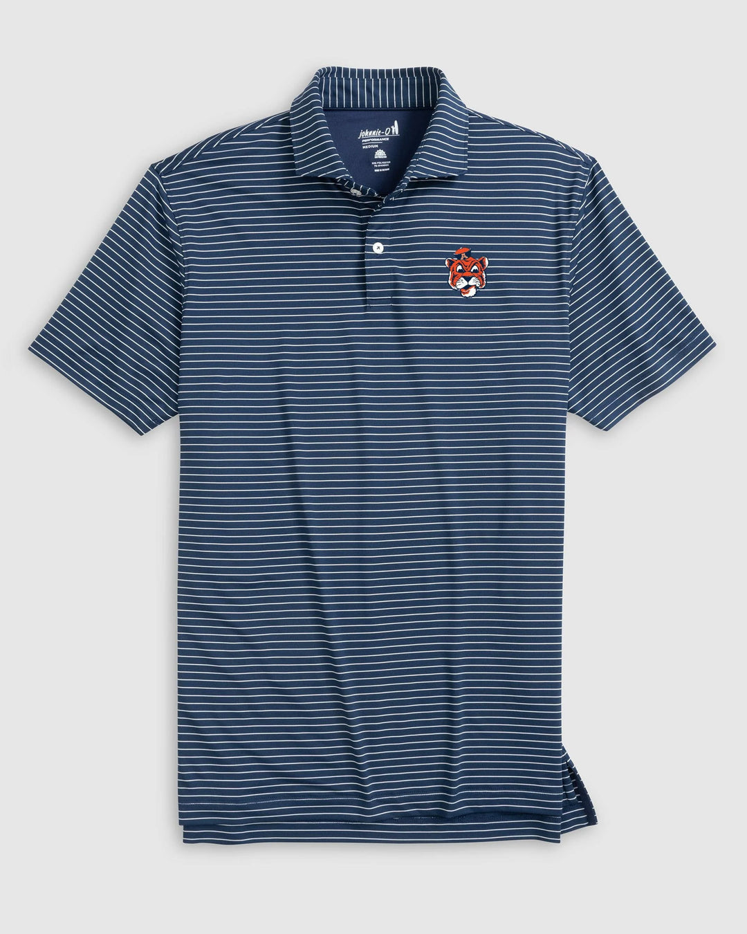 Auburn Johnnie-O Beau Polo – Vault Logo in Midnight Navy