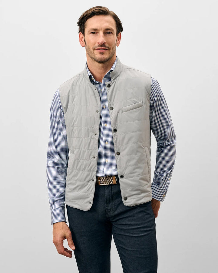 Bauer Quilted Vest - Gray