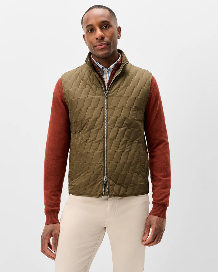 Belfry Quilted Vest Mangrove