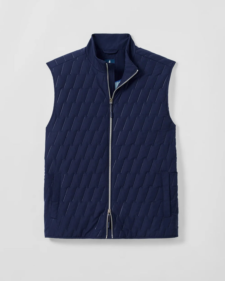 Belfry Quilted Vest Navy