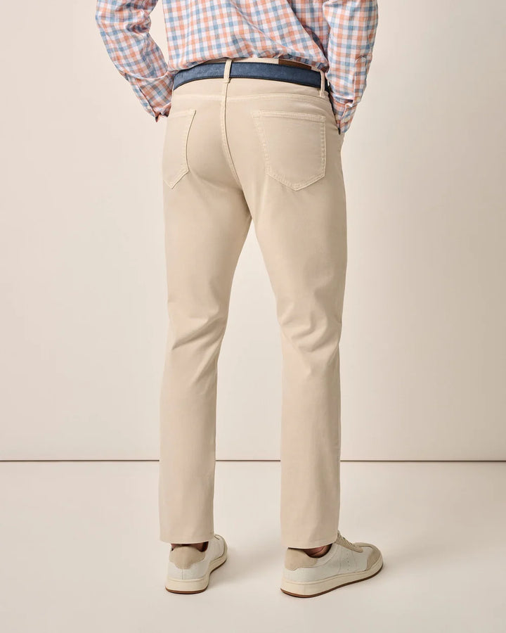 Carmel Sateen 5-Pocket Pant Stone