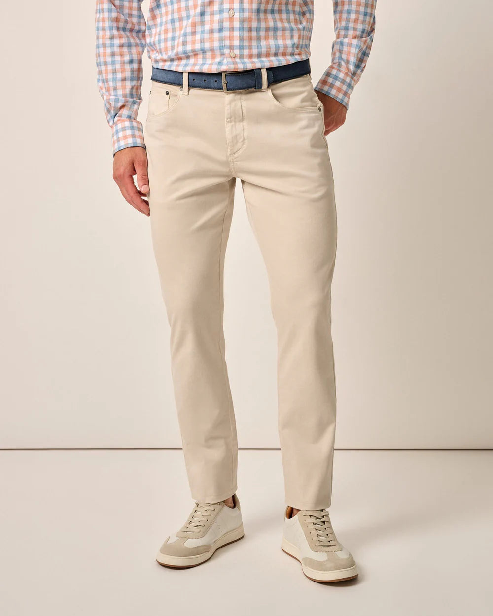 Carmel Sateen 5-Pocket Pant Stone