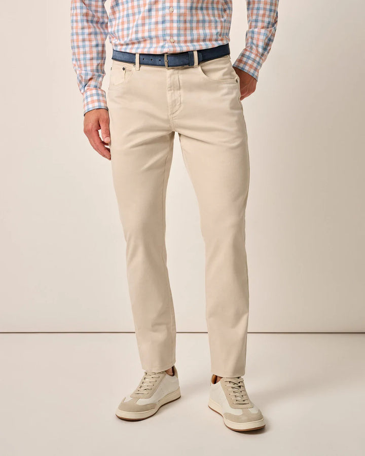 Carmel Sateen 5-Pocket Pant Stone