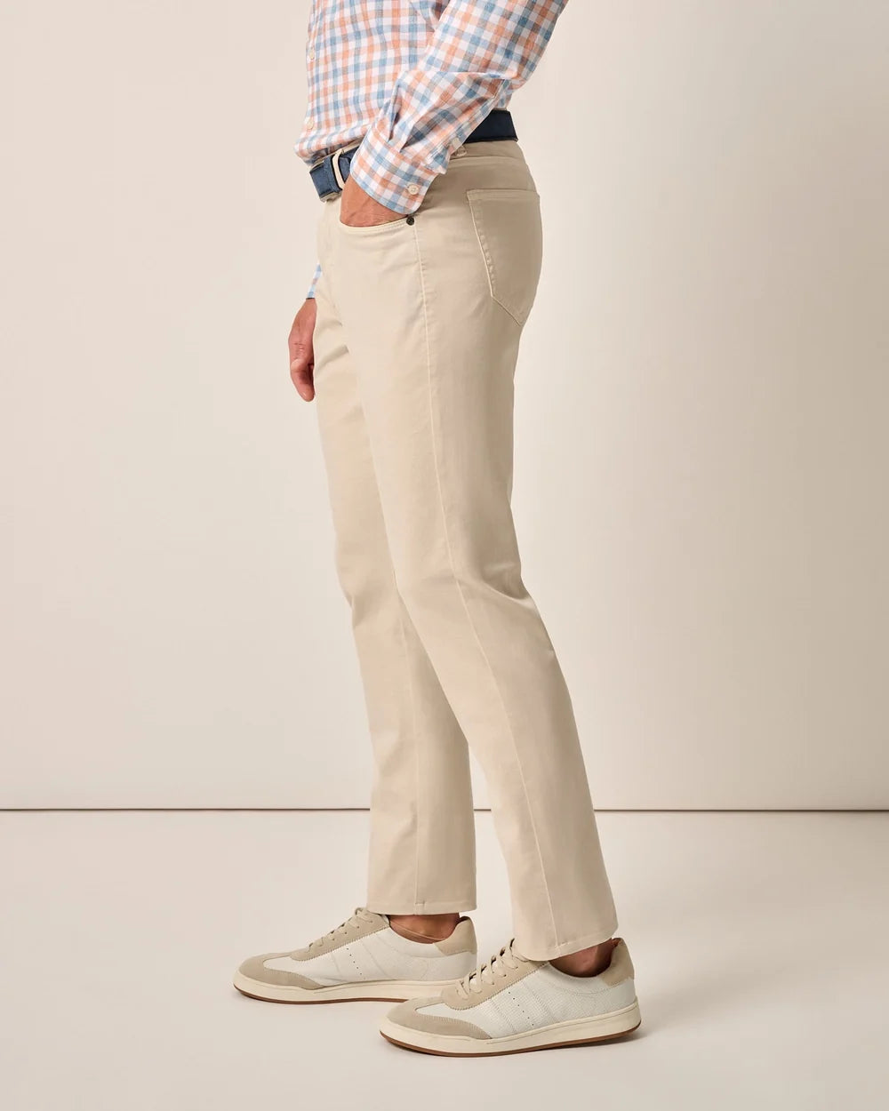 Carmel Sateen 5-Pocket Pant Stone