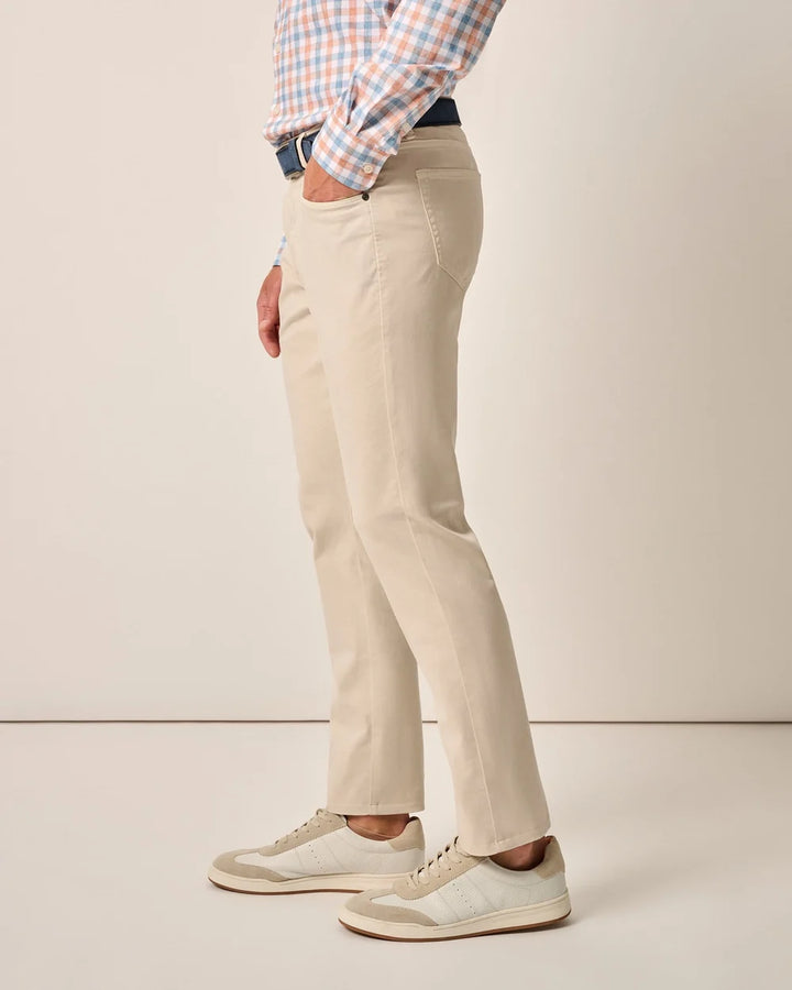 Carmel Sateen 5-Pocket Pant Stone