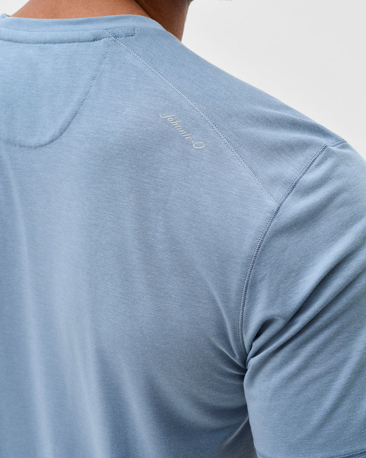 Johnnie-O The Course Tee Carbon Fiber