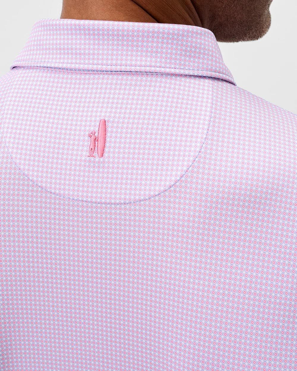 Johnnie-O Dot Neat Polo Palm Beach