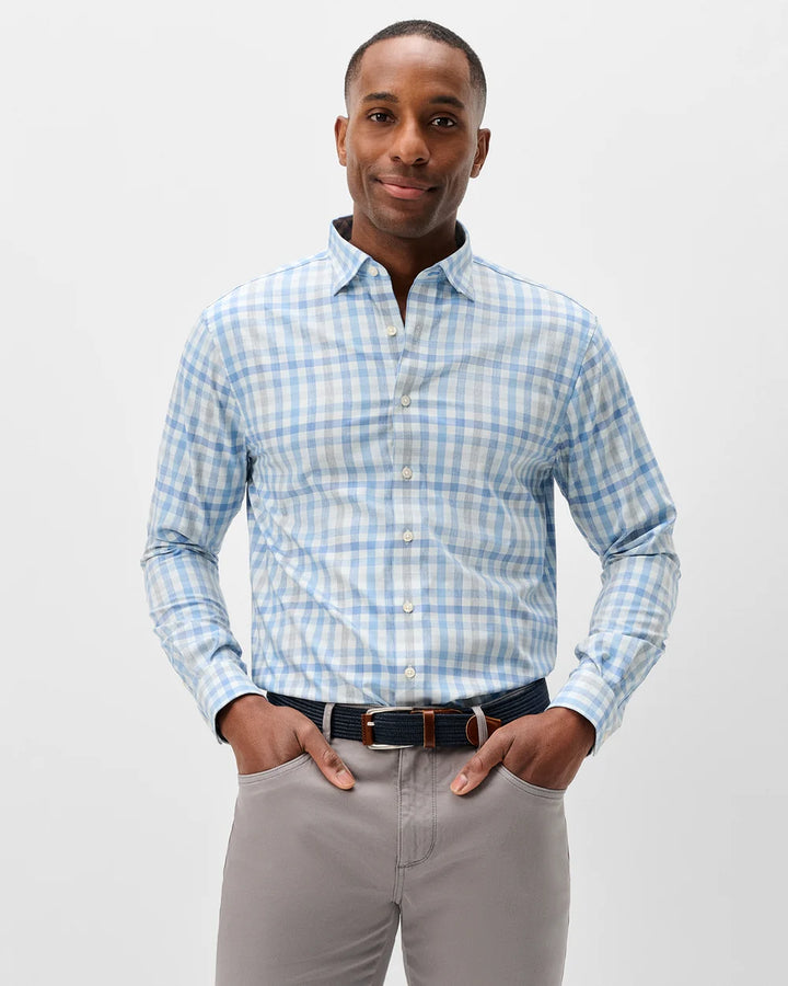 Johnnie-O Everyday Shirt - Cay Exploded Gingham
