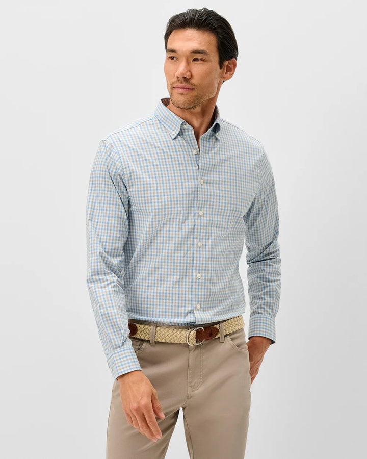 Johnnie-O Everyday - Chatham Gingham Gulf Blue